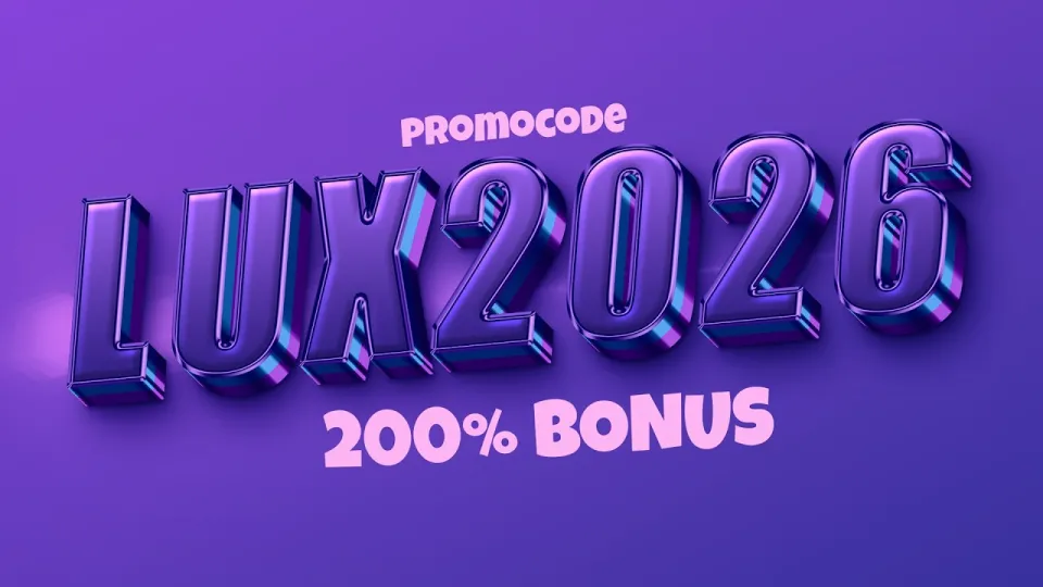 Stake Code LUX2026 guarantees new users an exclusive welcome bonus on registration